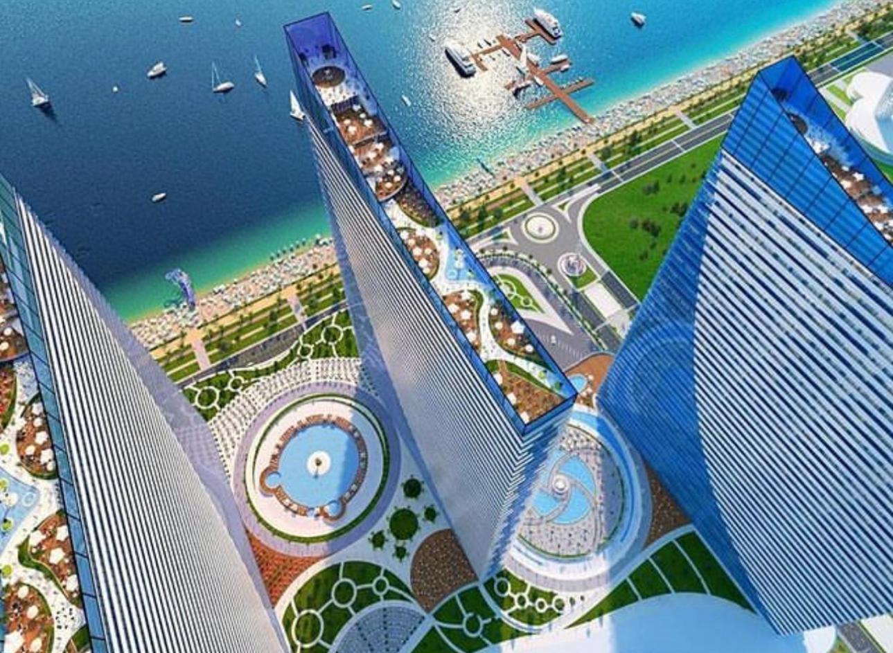 Orbi City Batumi Star Aparthotel Bagian luar foto